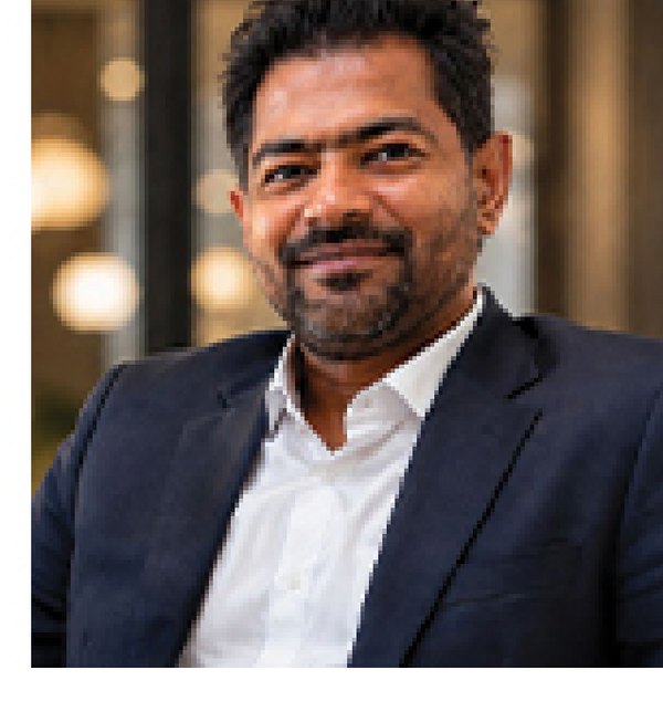 Portrait of Chethan Sharma, Co-Founder and Director of Development